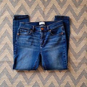 Loft petite skinny ankle jeans